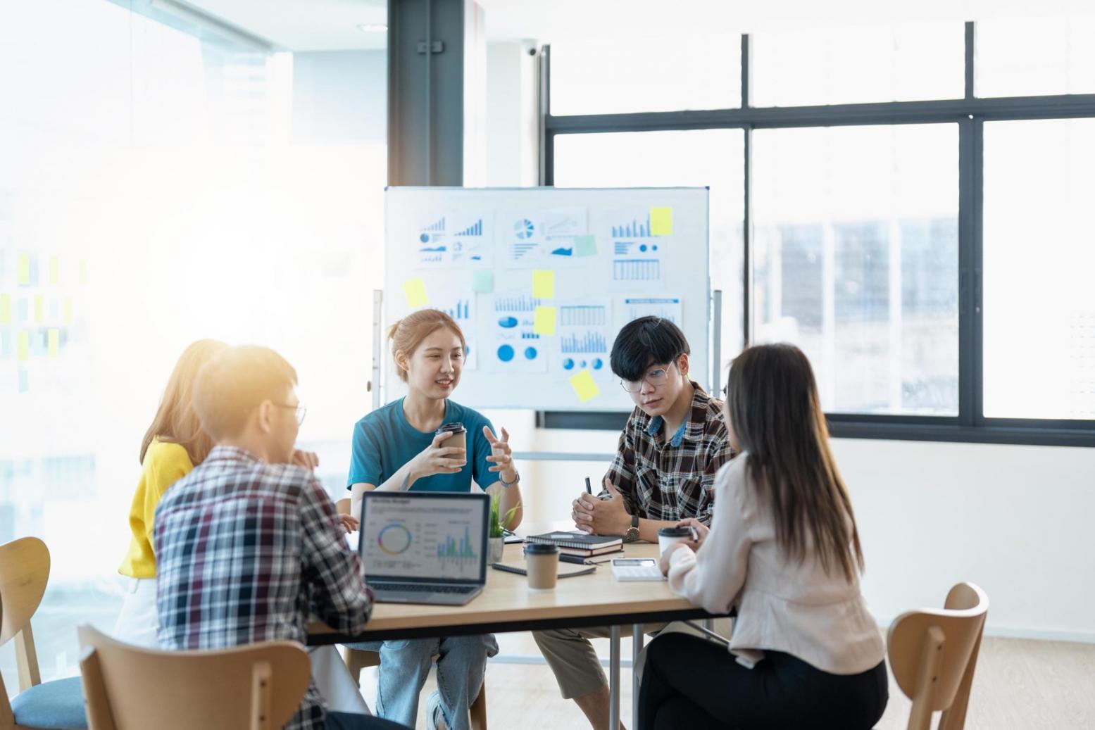 Результаты тренинга - команда демонстрирует улучшенное взаимопонимание